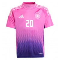 Camisa de time de futebol Alemanha Benjamin Henrichs #20 Replicas 2º Equipamento Europeu 2024 Manga Curta
